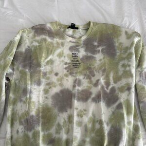 Tie Die "Breathe" Crew Neck